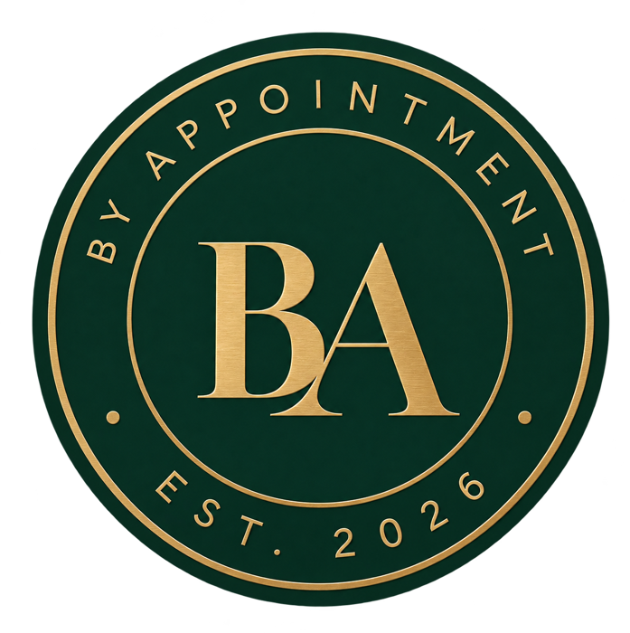 By Appointment seal